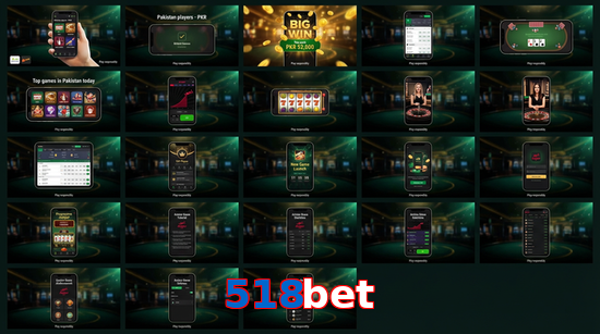 Main screen of 518Bet bet page for PK players