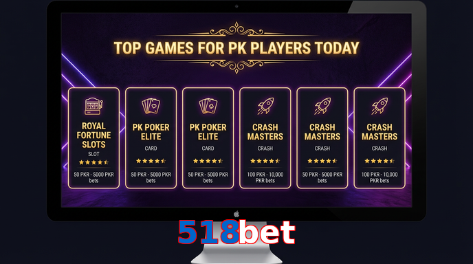 Payment and PKR controls in 518Bet